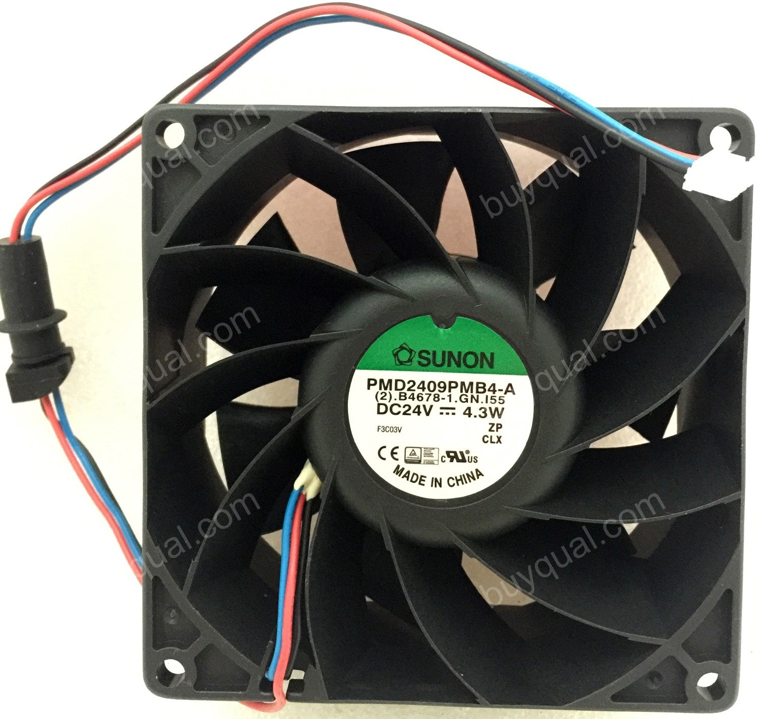 SUNON PMD2409PMB4-A 24V 4.3W 3wires cooling fan SUNON PMD2409PMB4-A 24V 4.3W 3wires cooling fan